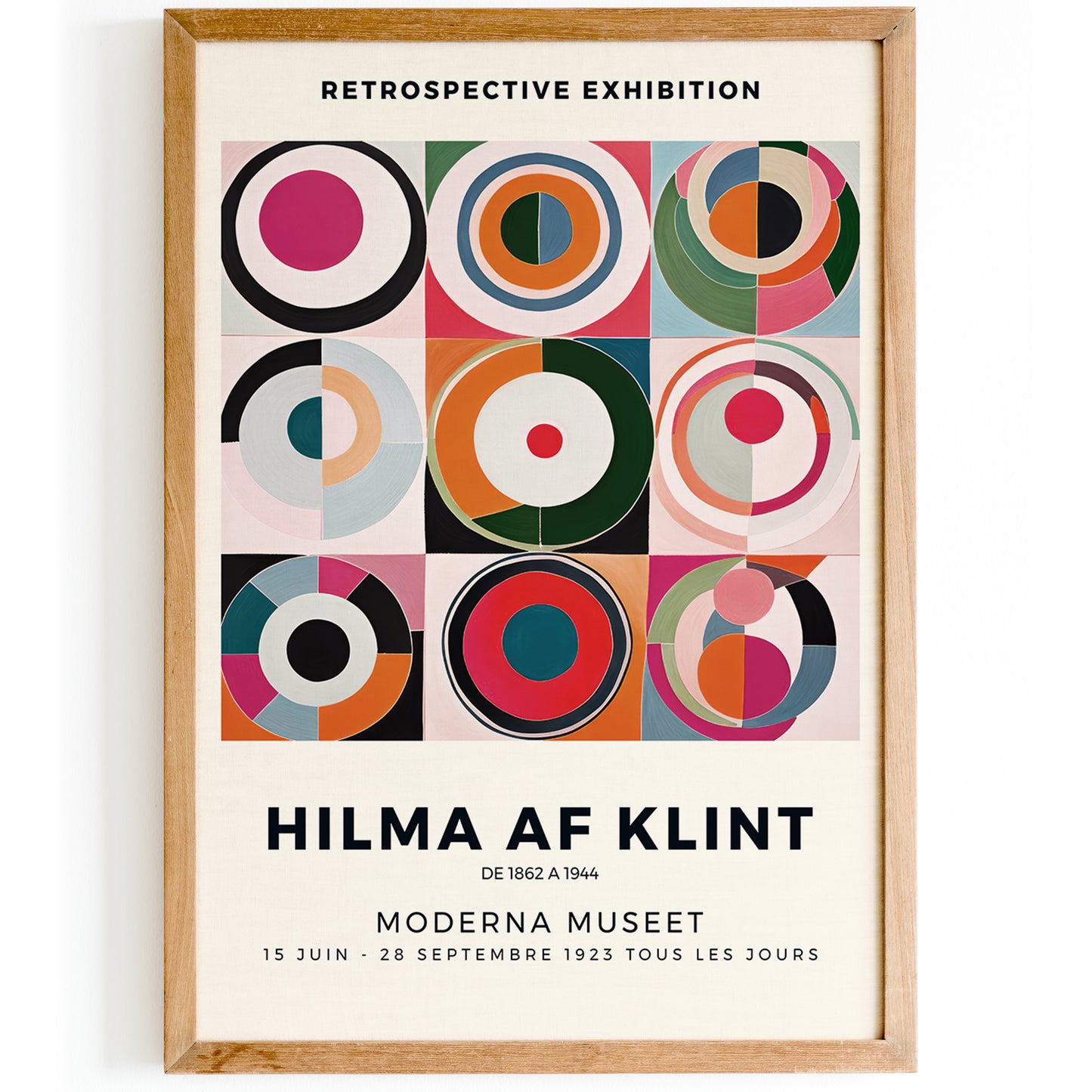 Hilma Af Klint Exhibition Poster