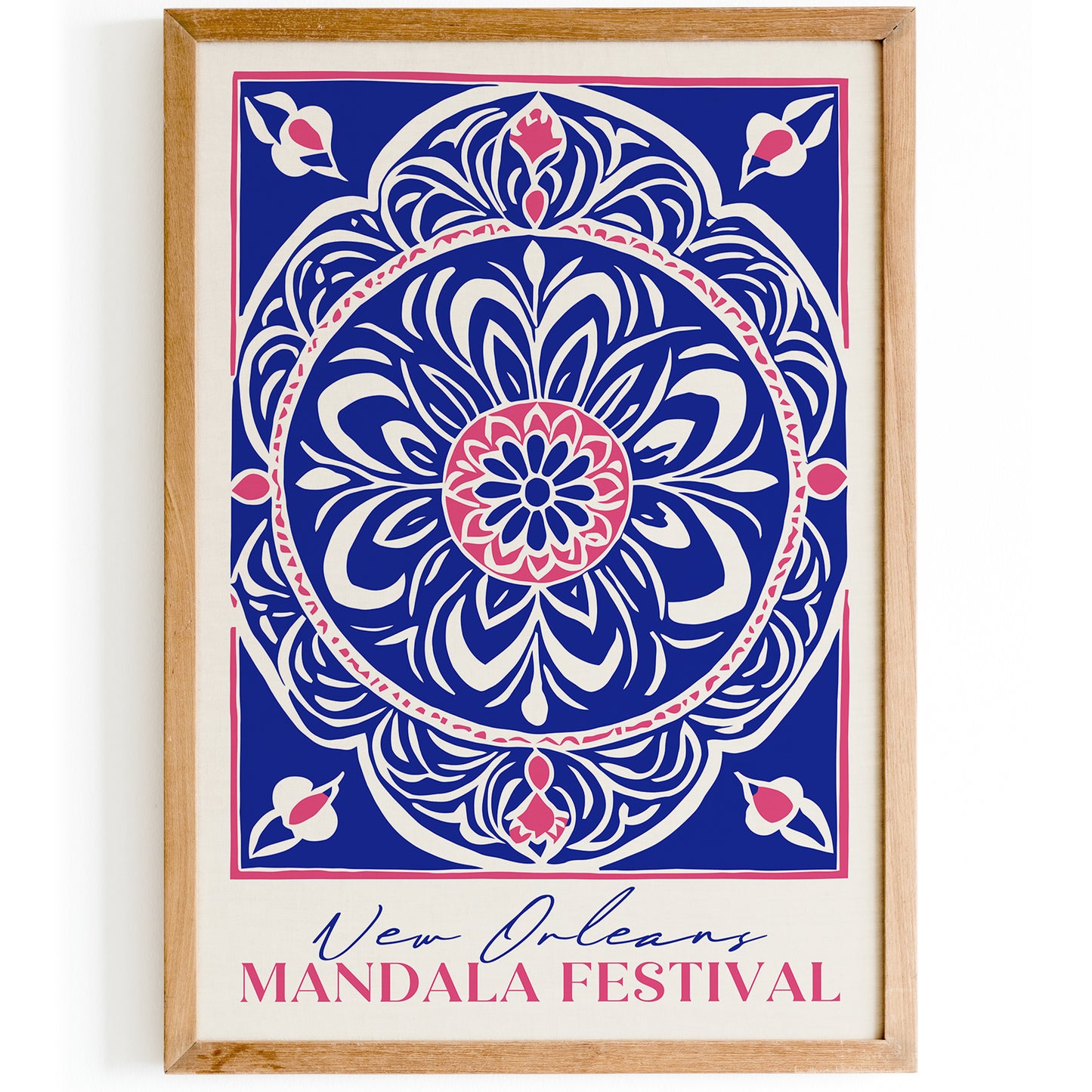 New Orleans Mandala Festival Art Print