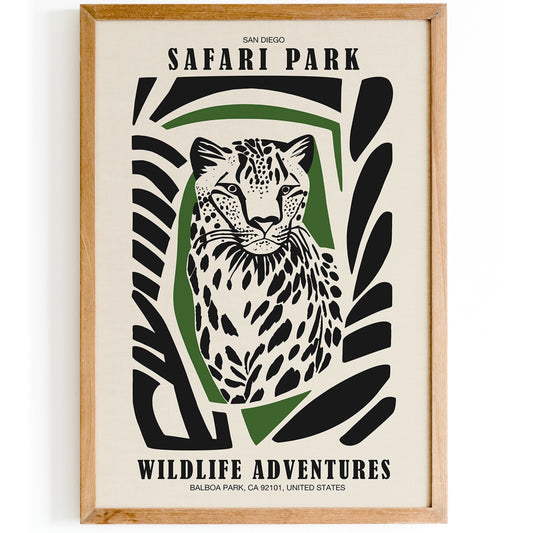 San Diego Safari Park Poster