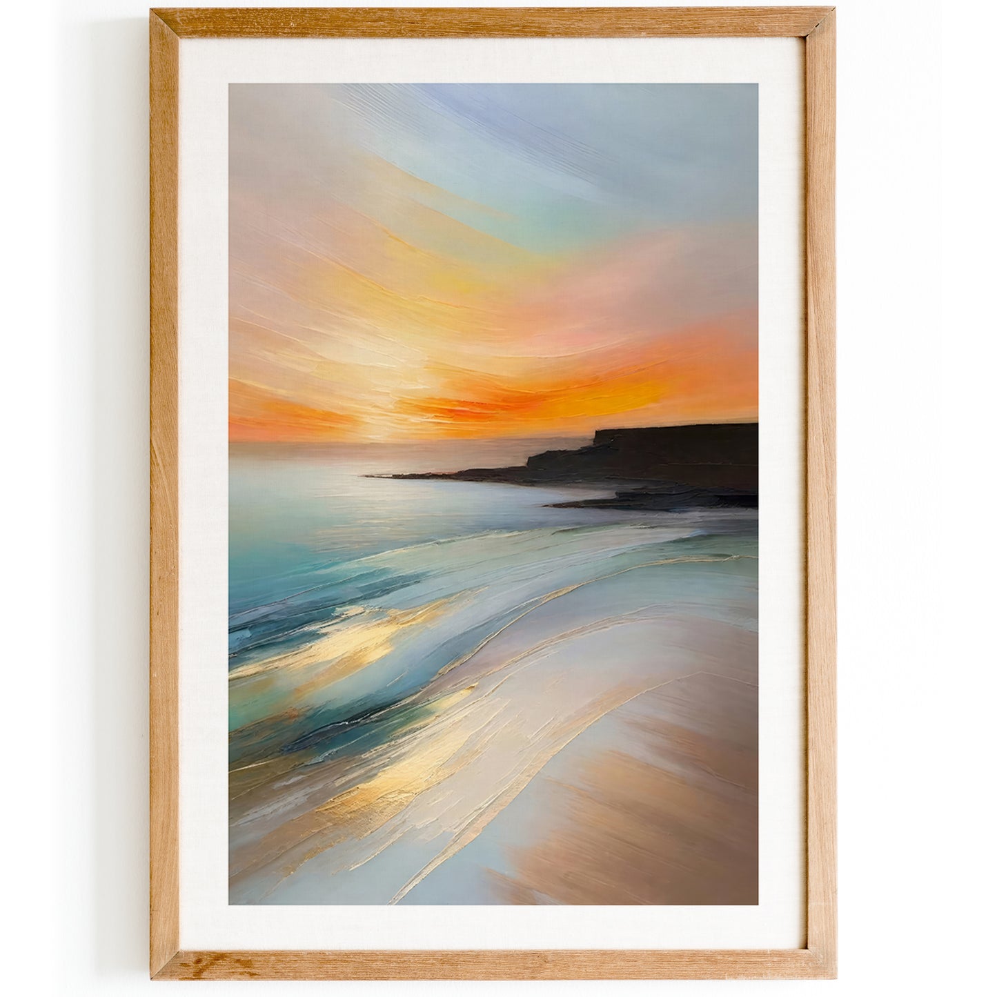 Coastal Cozy Painting Print