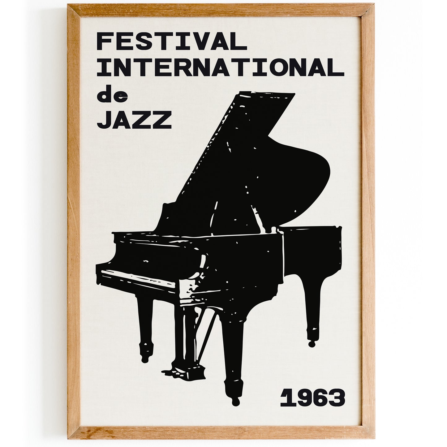 Festival International De Jazz 1963 Poster