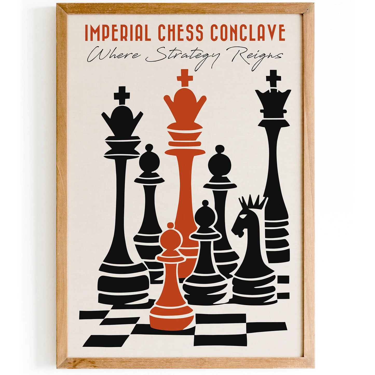 Imperial Chess Conclave Poster 2025