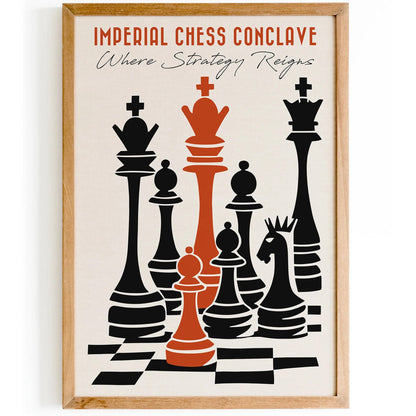 Imperial Chess Conclave Poster 2025