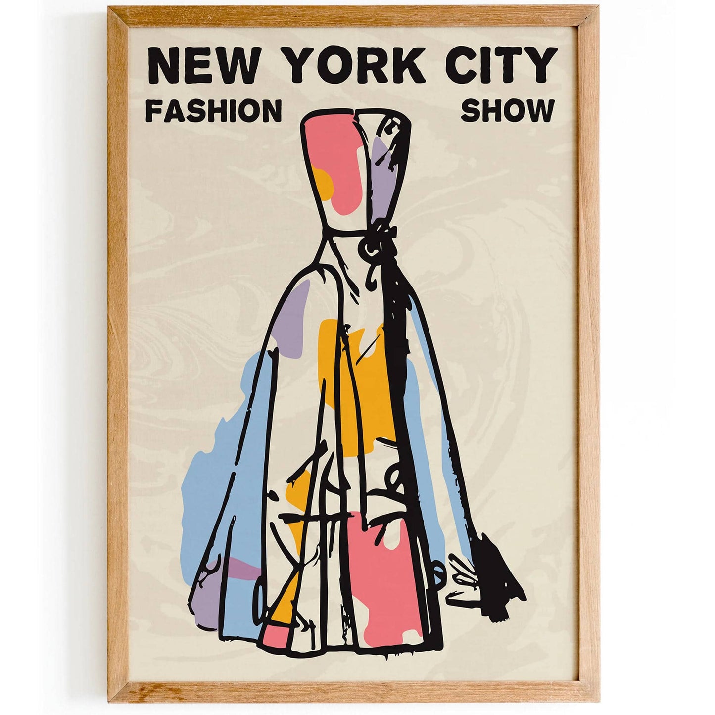 NYC Fashion Dress Poster – HypeSheriff