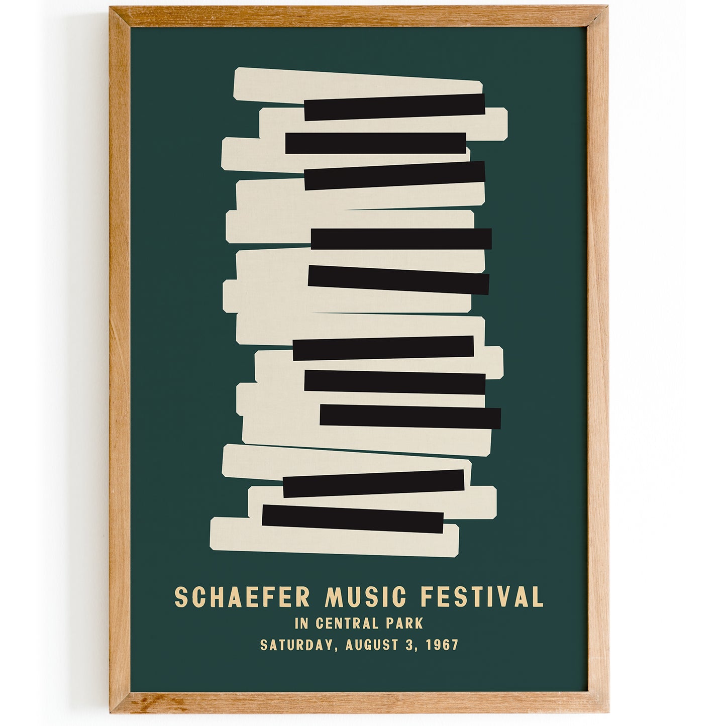 Jazz Poster - Schaefer Music Festival