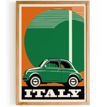 Italy Vintage Travel Poster
