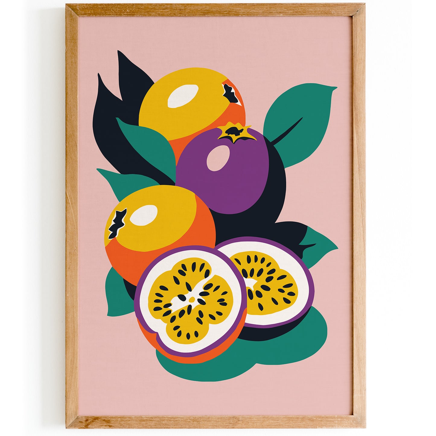 Passiflora Passion Fruit Print