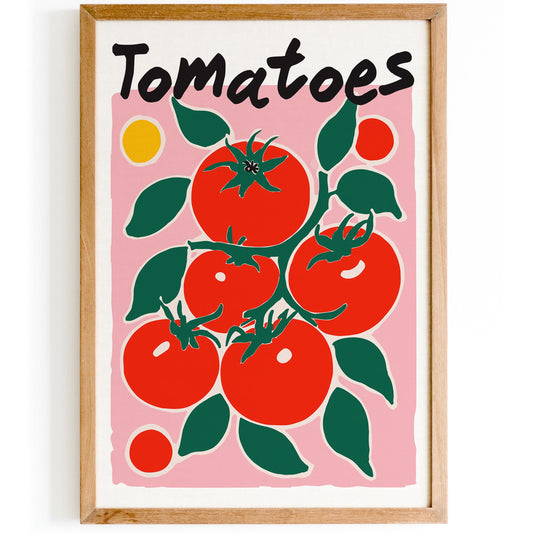 Tomatoes Kitchen Art Print