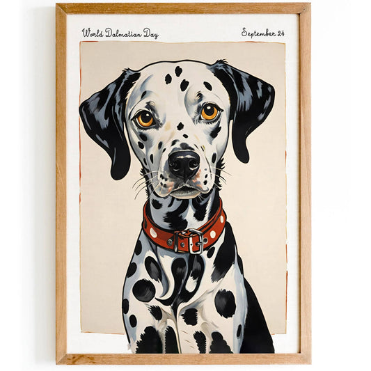 World Dalmatian Day Cute Poster