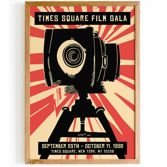 NYC Times Square Film Festival 1992 Poster