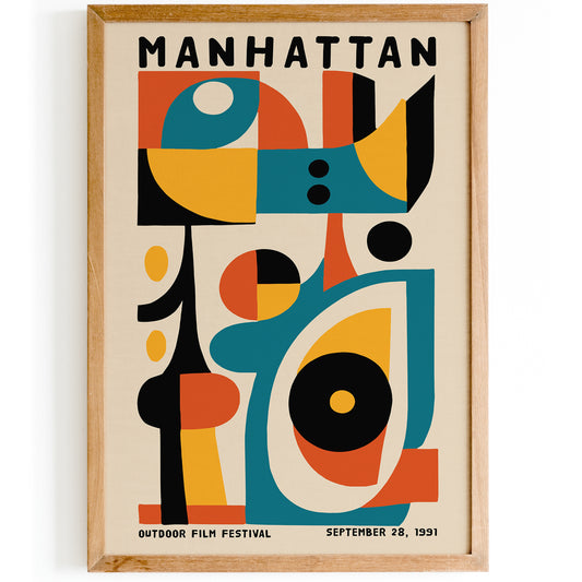 Manhattan Retro Film Festival Poster
