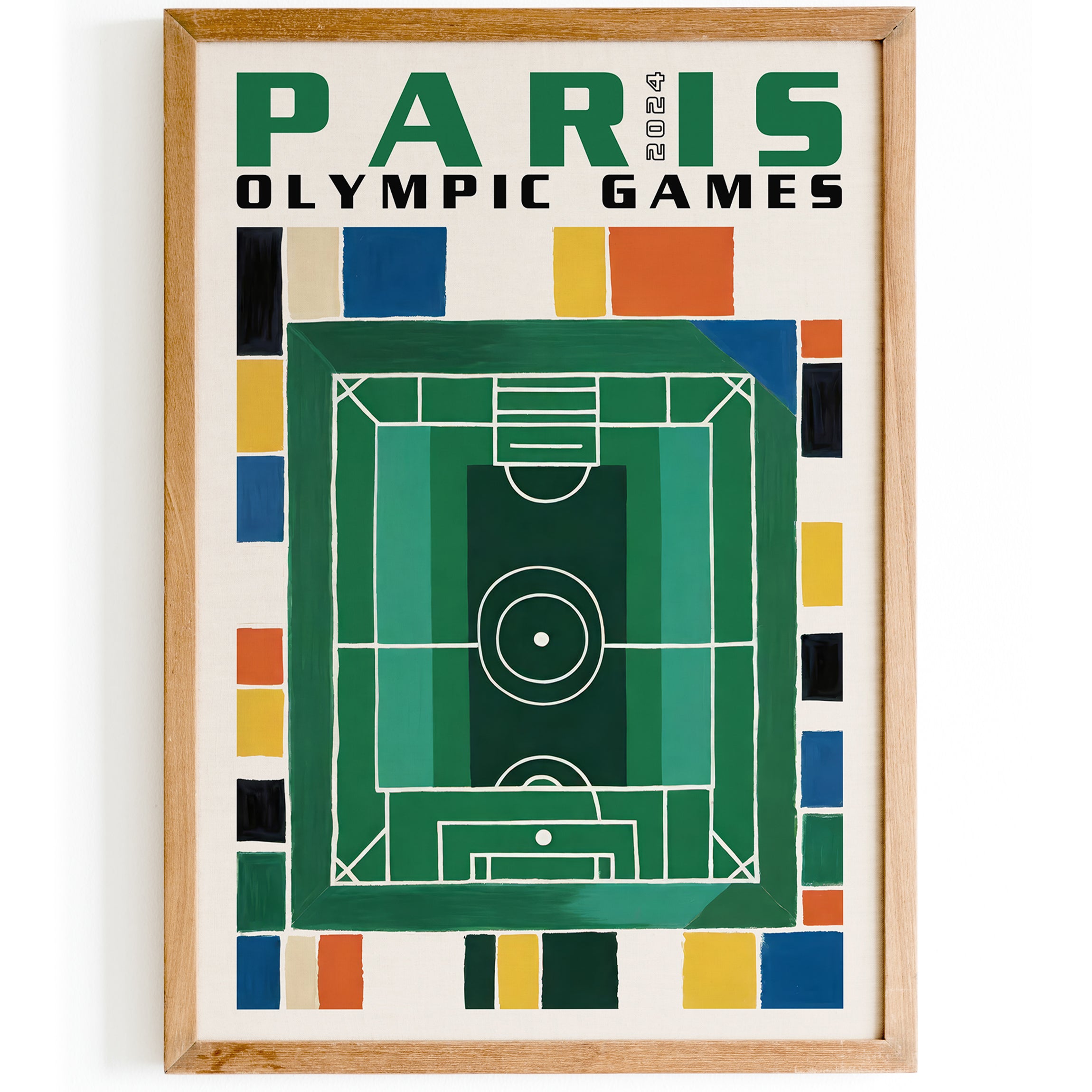 Olympic Games 2024 Paris Poster HypeSheriff