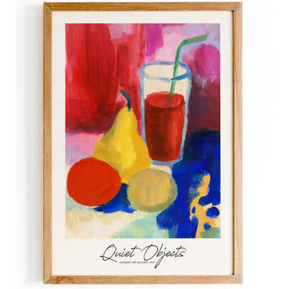 Quiet Object Poster - Modern Exhibition Art Print