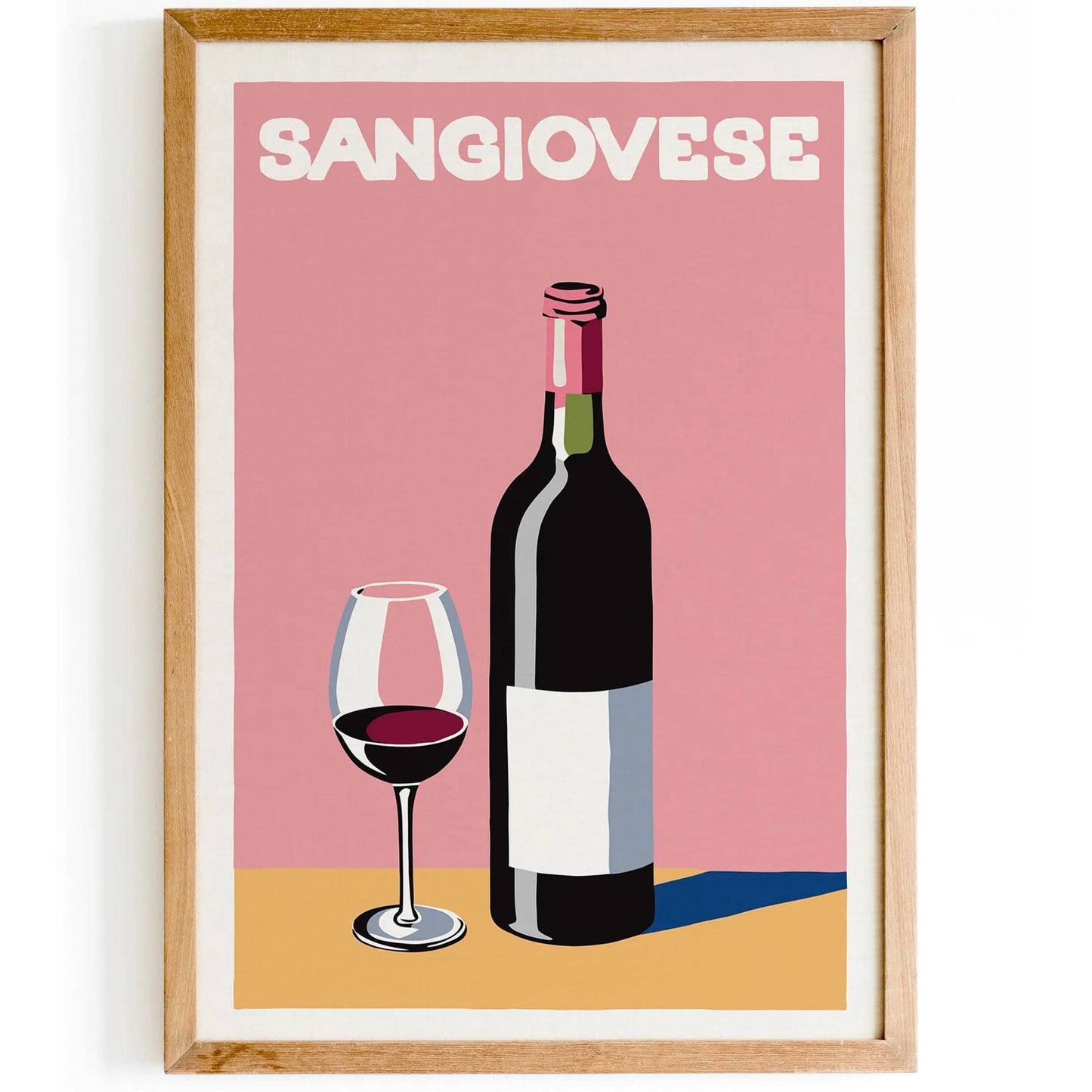 Talian Wine Retro Cute Poster