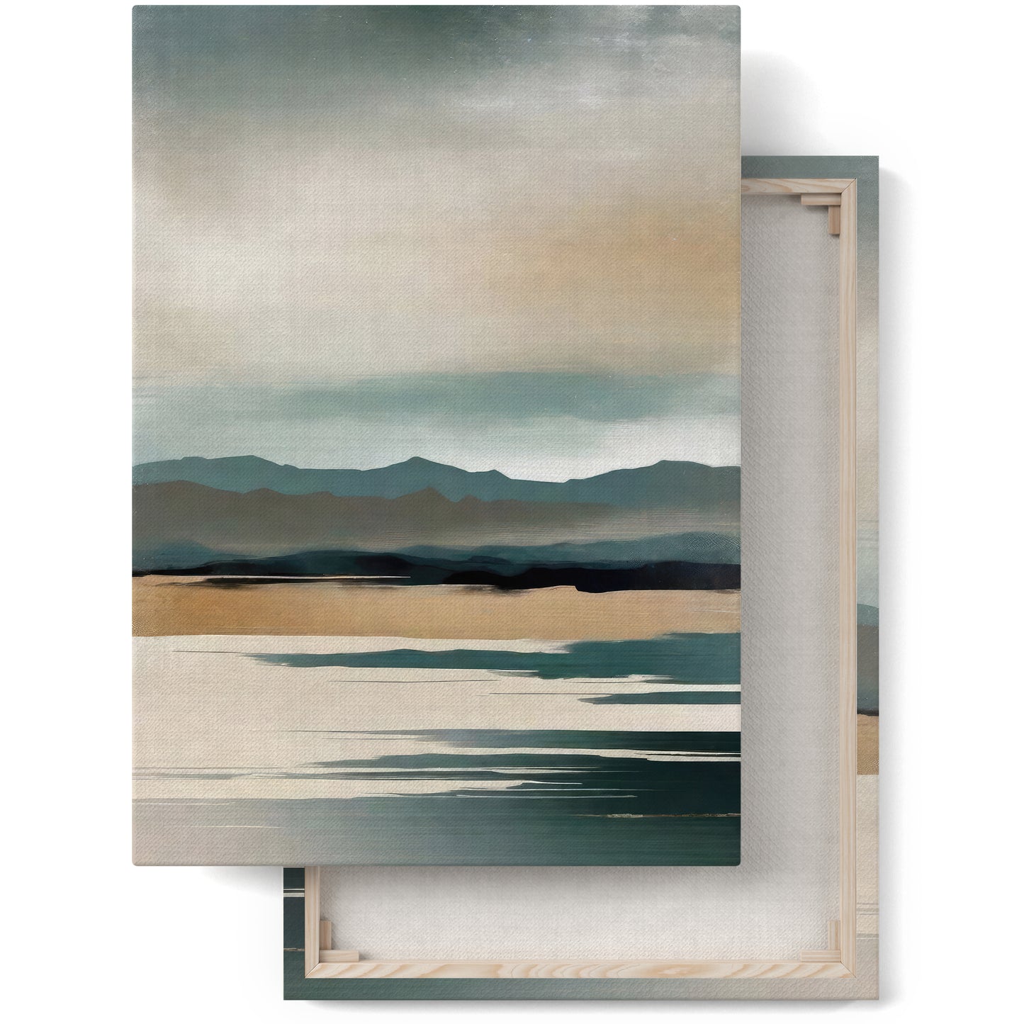 Wilderness Abstract: Landscape Canvas Art