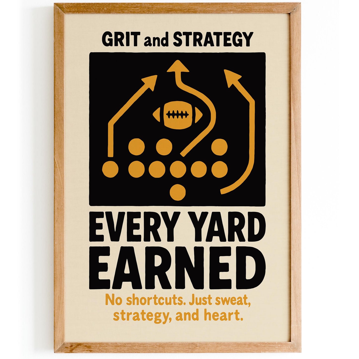 Football Motivation Poster