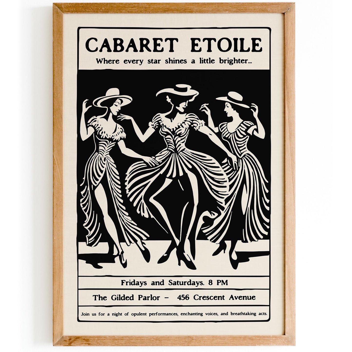 Cabaret Etoile Poster Print