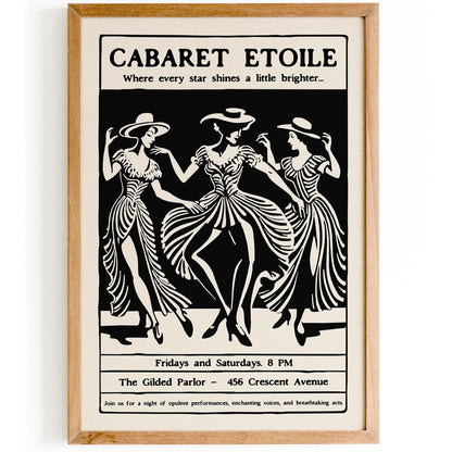 Cabaret Etoile Poster Print