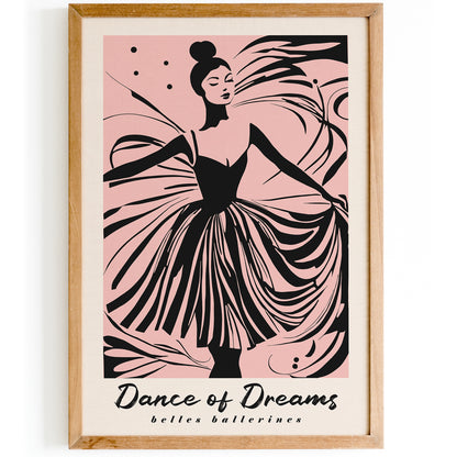 Dance of Dreams Ballet Wall Art