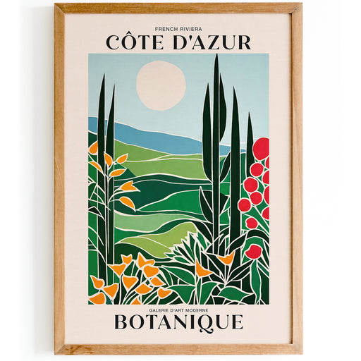 French Landscape Poster