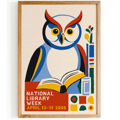 Library Week Wall Art Print
