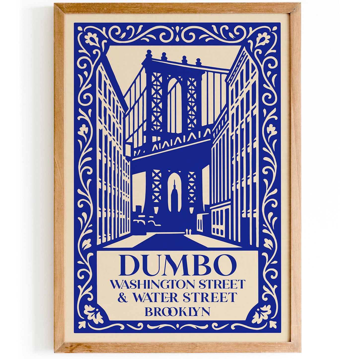 DUMBO Brooklyn NYC Poster 2026