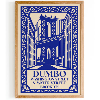 DUMBO Brooklyn NYC Poster 2026