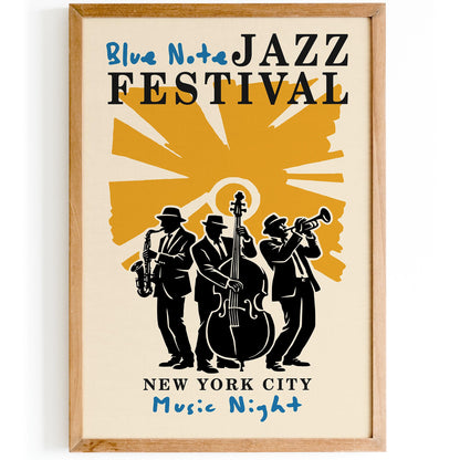 Blue Note Jazz Festival Poster