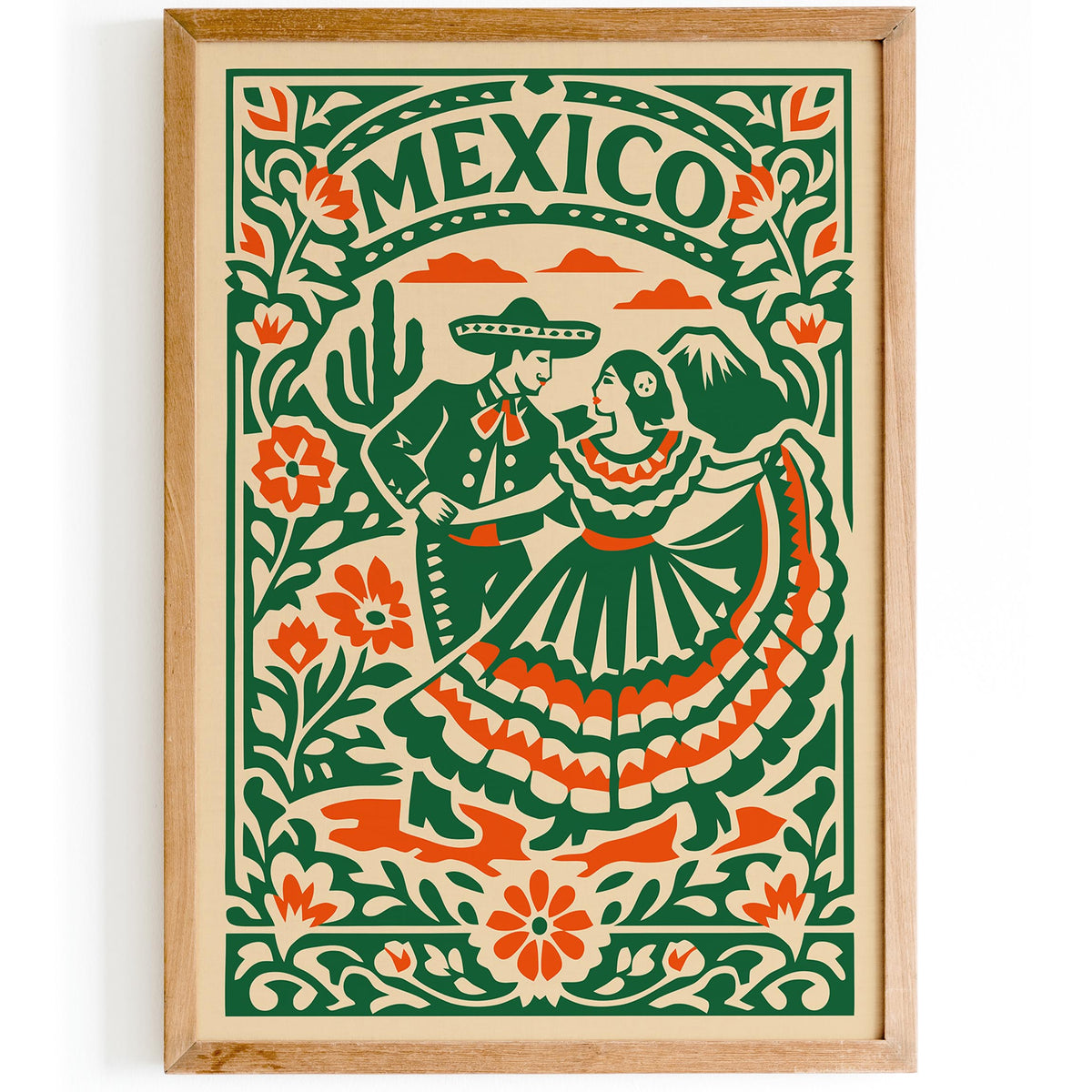 Mexico Fiesta Scenic Poster