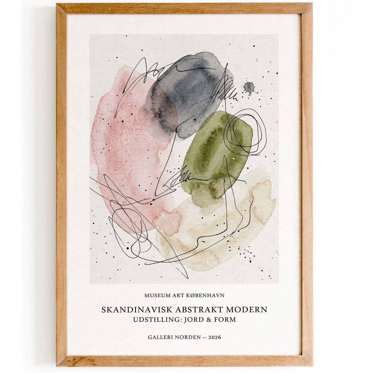 Copenhagen Modern Art Museum Poster