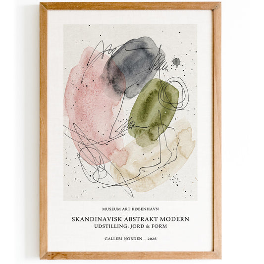 Copenhagen Modern Art Museum Poster
