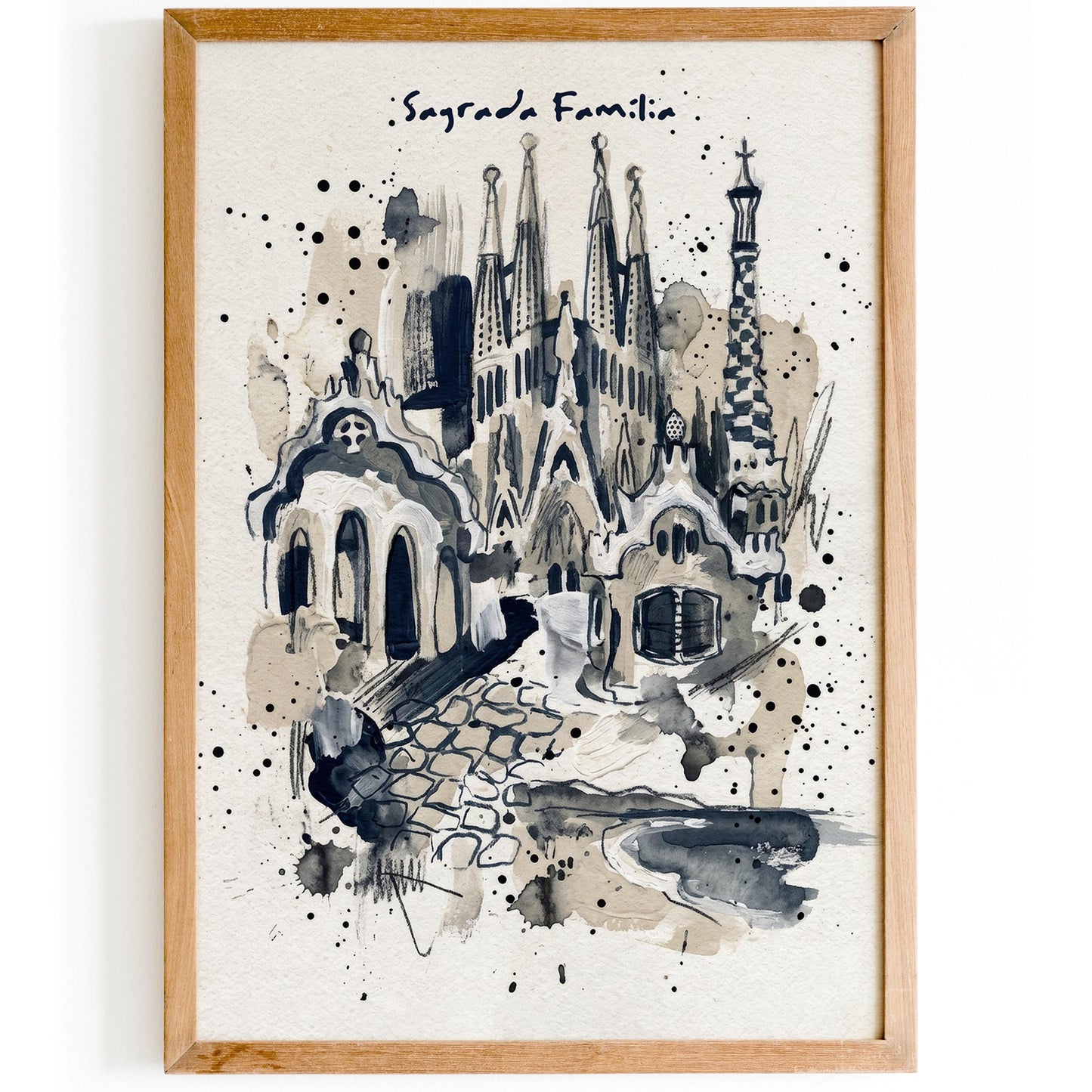 Sagrada Familia Barcelona Poster