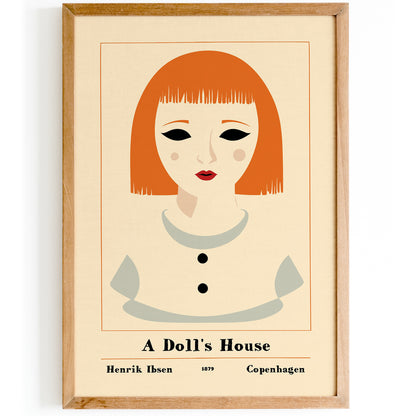 A Doll's House Copenhagen Theater Poster