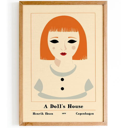 A Doll's House Copenhagen Theater Poster