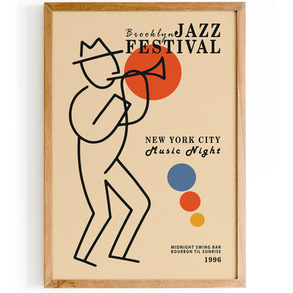Brooklyn Jazz Festival Poster
