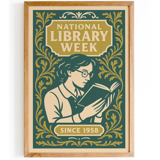National Library Week Poster