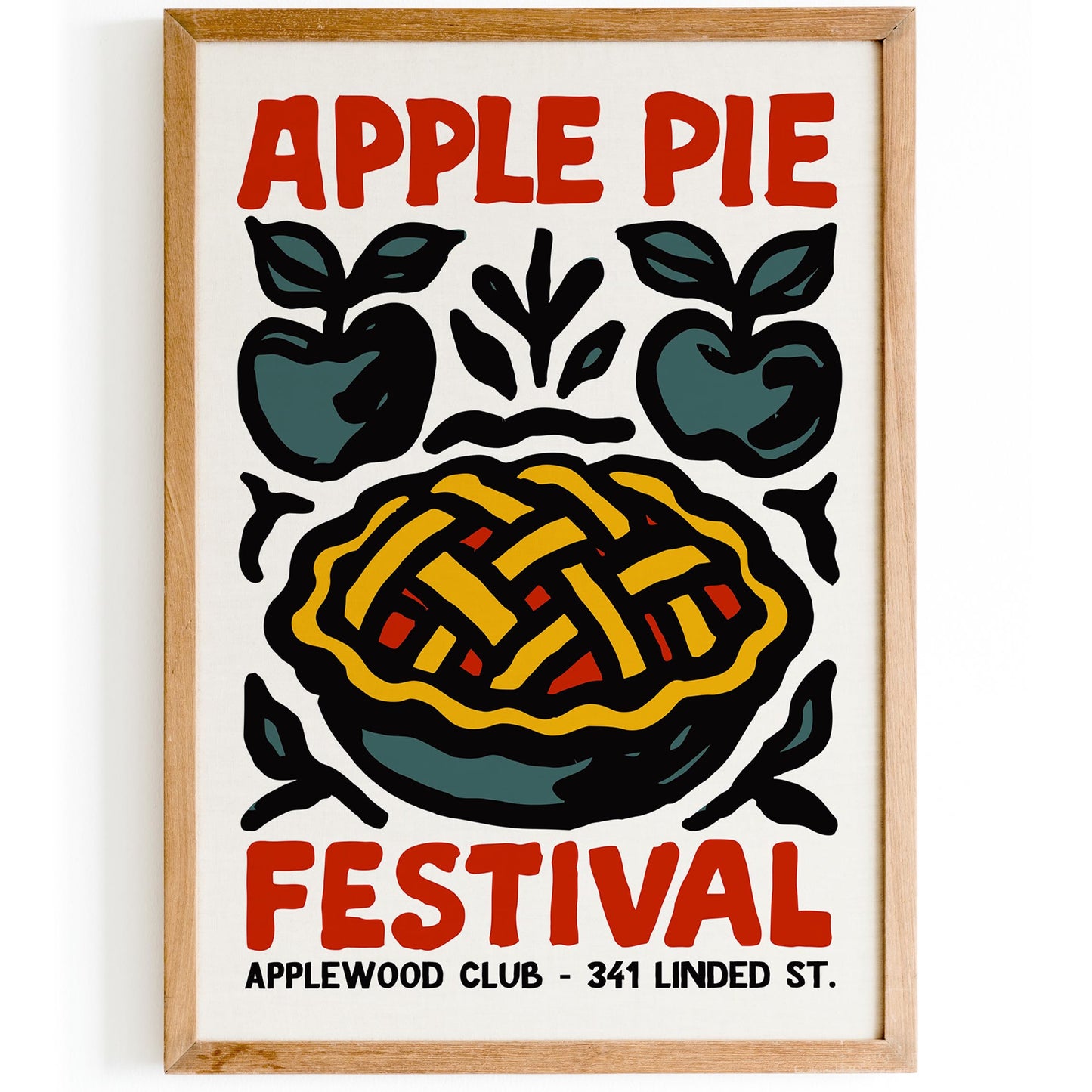 Apple Pie Festival Poster