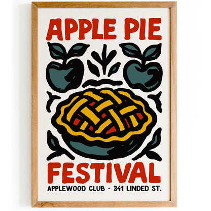 Apple Pie Festival Poster