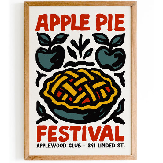 Apple Pie Festival Poster
