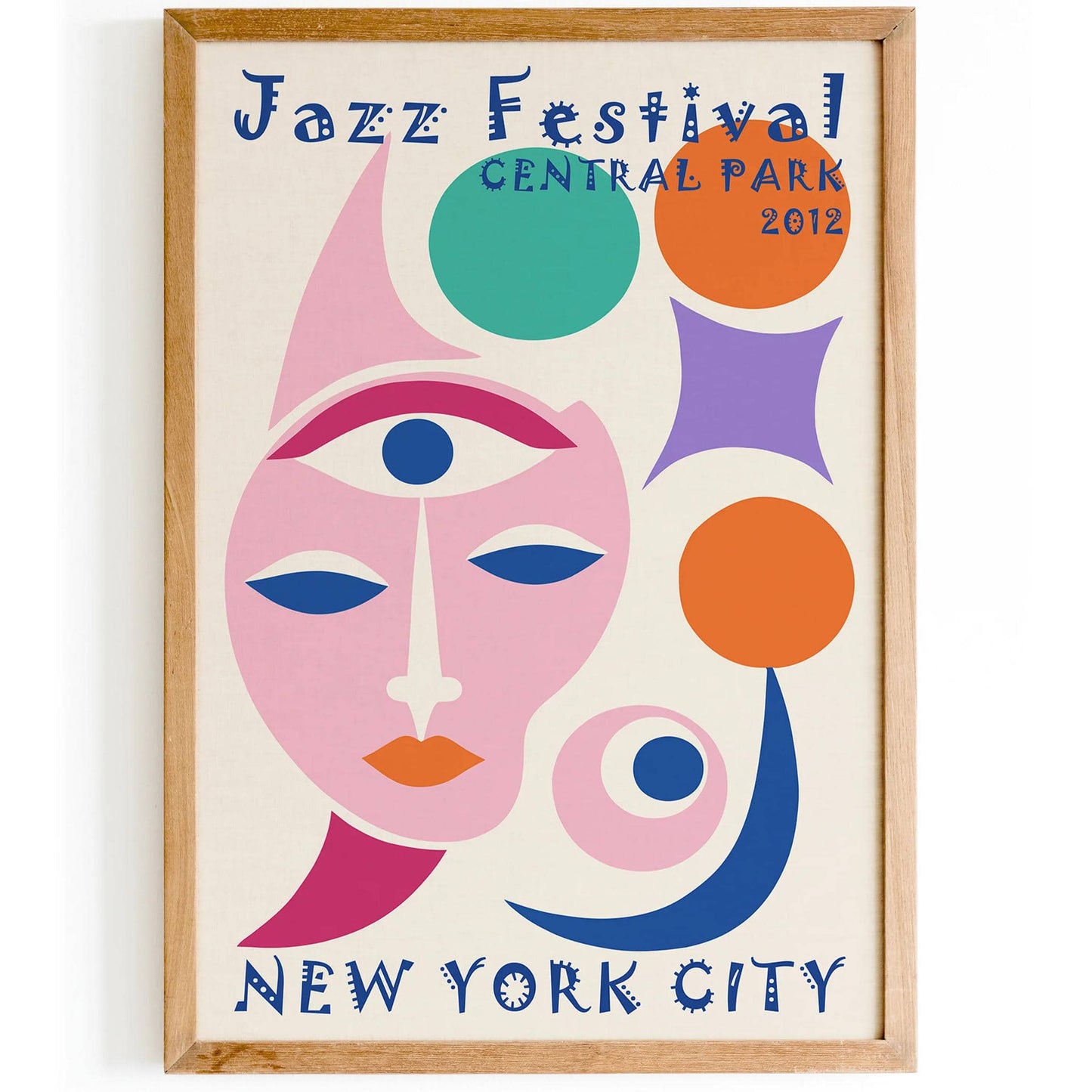 Jazz Festival NYC Central Park Music Poster - HypeSheriff