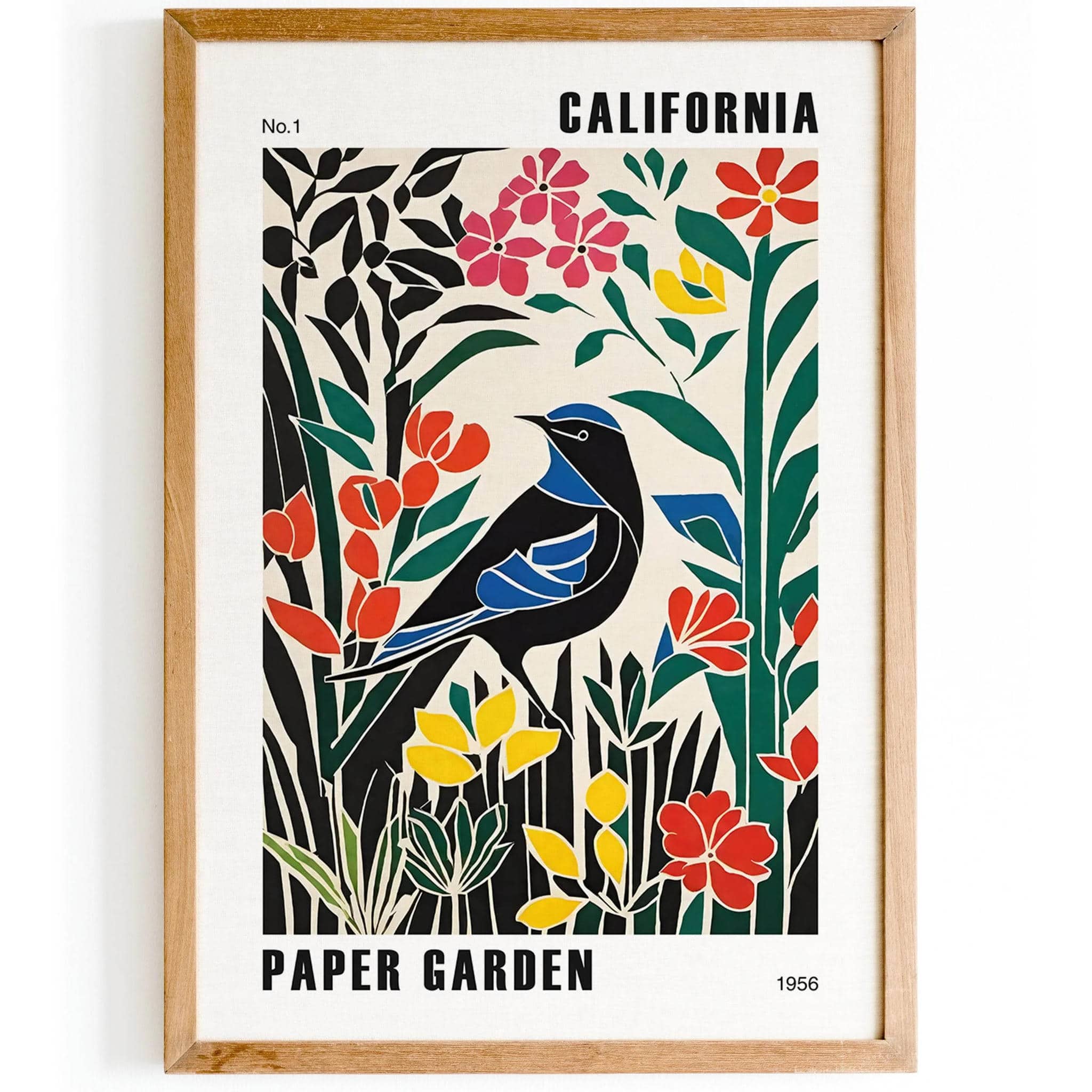 California Paper Garden Poster – HypeSheriff