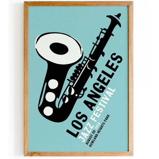 Los Angeles Jazz Festival 2010 Poster - HypeSheriff