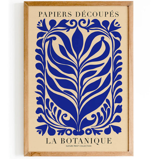 Papiers Découpés French Botanique Print