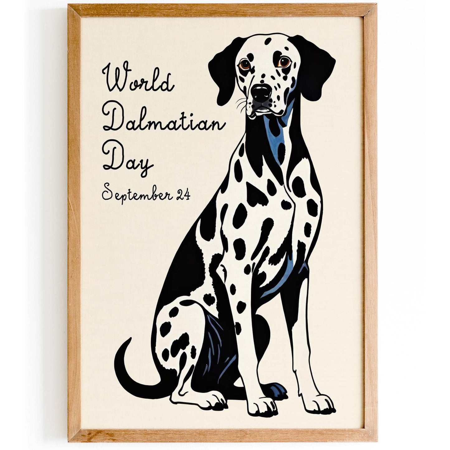 Dalmatian Celebration Poster Print