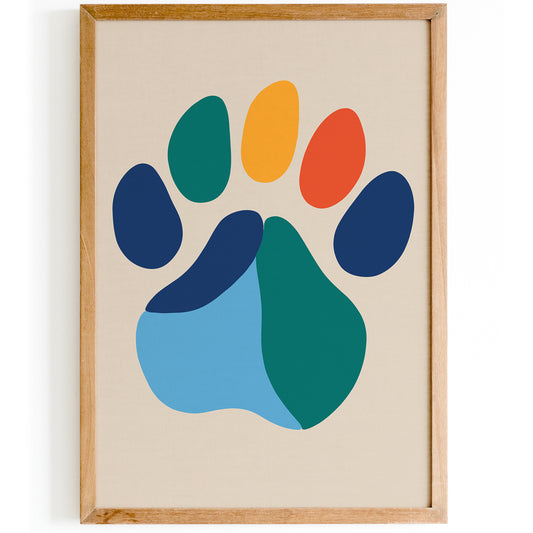 Paws Family Poster