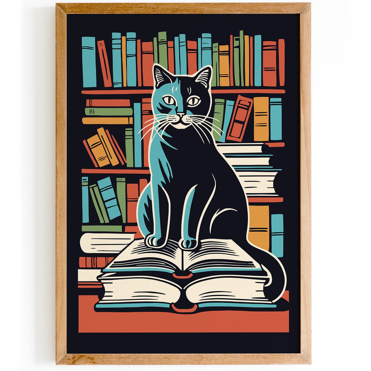 Book Lovers Club Wall Art Print 2025