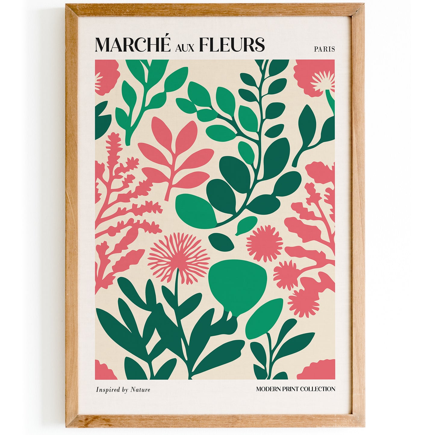 Modern Botanical Papiers Decoupes Art