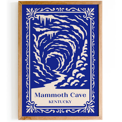 Mammoth Cave Kentucky Poster
