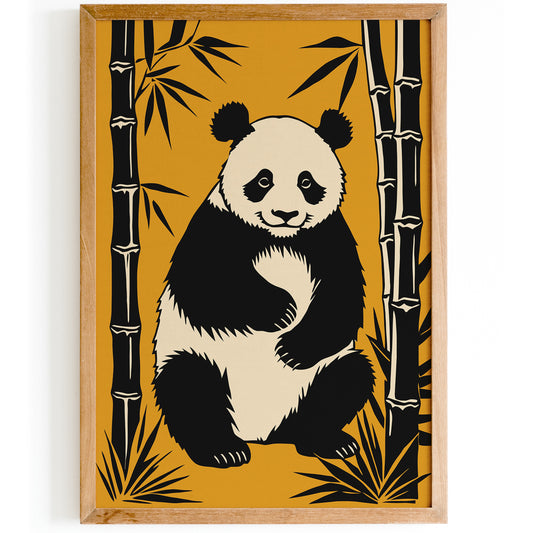 Giant Panda Art Print