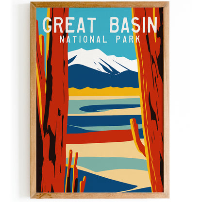 Great Basin Travel Poster